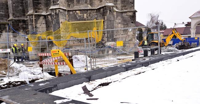 Modernizacja Muzeum Archeologicznego w Wiślicy - styczeń 2021