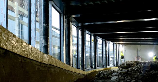 Modernizacja Muzeum Archeologicznego w Wiślicy - styczeń 2021