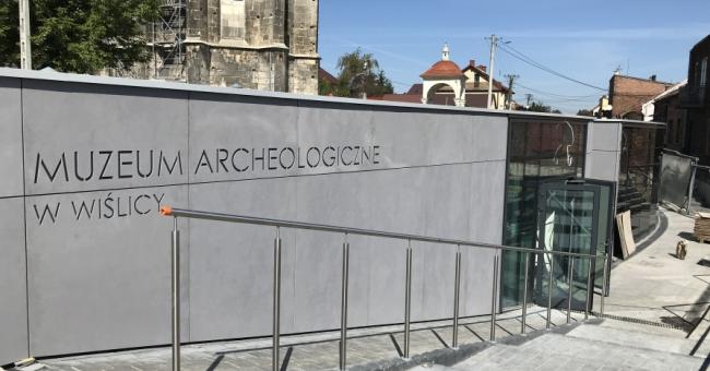 Modernizacja Muzeum Archeologicznego w Wiślicy - wrzesień 2021