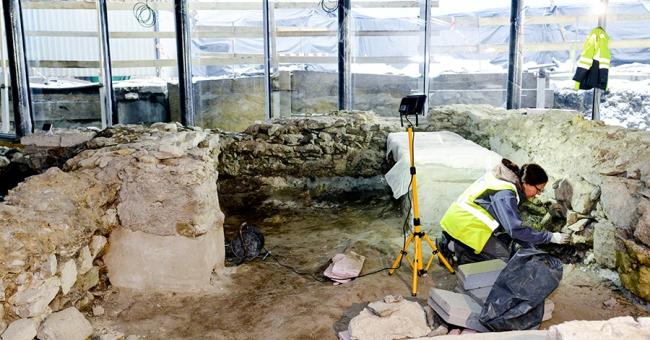 Modernizacja Muzeum Archeologicznego w Wiślicy - styczeń 2021