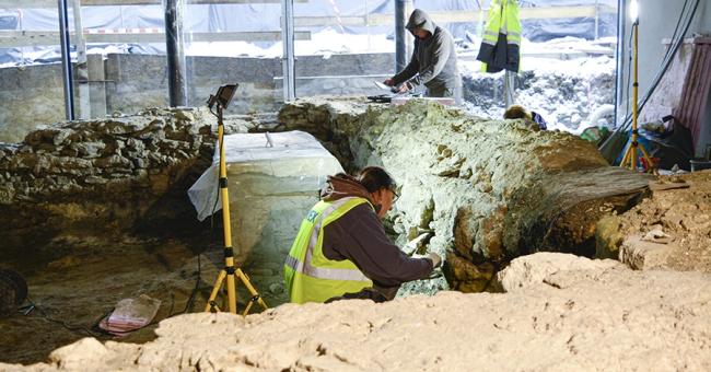 Modernizacja Muzeum Archeologicznego w Wiślicy - styczeń 2021