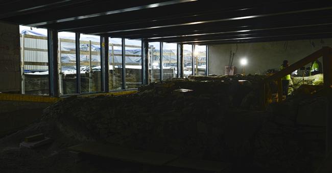 Modernizacja Muzeum Archeologicznego w Wiślicy - styczeń 2021